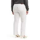 392500049 LEVI'S WOMEN'S STRAIGHT 505 JEANS SIZE: WOMEN 27X30 - SIMPLY WHITE - Brand New