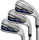 CALLAWAY GOLF PARADYM X IRON SET RIGHT HAND STEEL SHAFT, STIFF FLEX, 6 IRON - PW - Like New