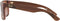 RAY BAN RAY-BAN RB4165 JUSTIN SQUARE SUNGLASSES, 51 MM - LT BROWN/GRADIENT BROWN - Like New