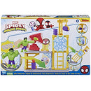 HASBRO SPIDEY AND HIS AMAZING FRIENDS HULK SMASH YARD PRESCHOOL TOY - MULTI - Like New