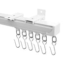 HOEFLIFE CEILING CURTAIN TRACK CURTAIN TRACK CEILING MOUNT (12-15FT) - WHITE - Like New