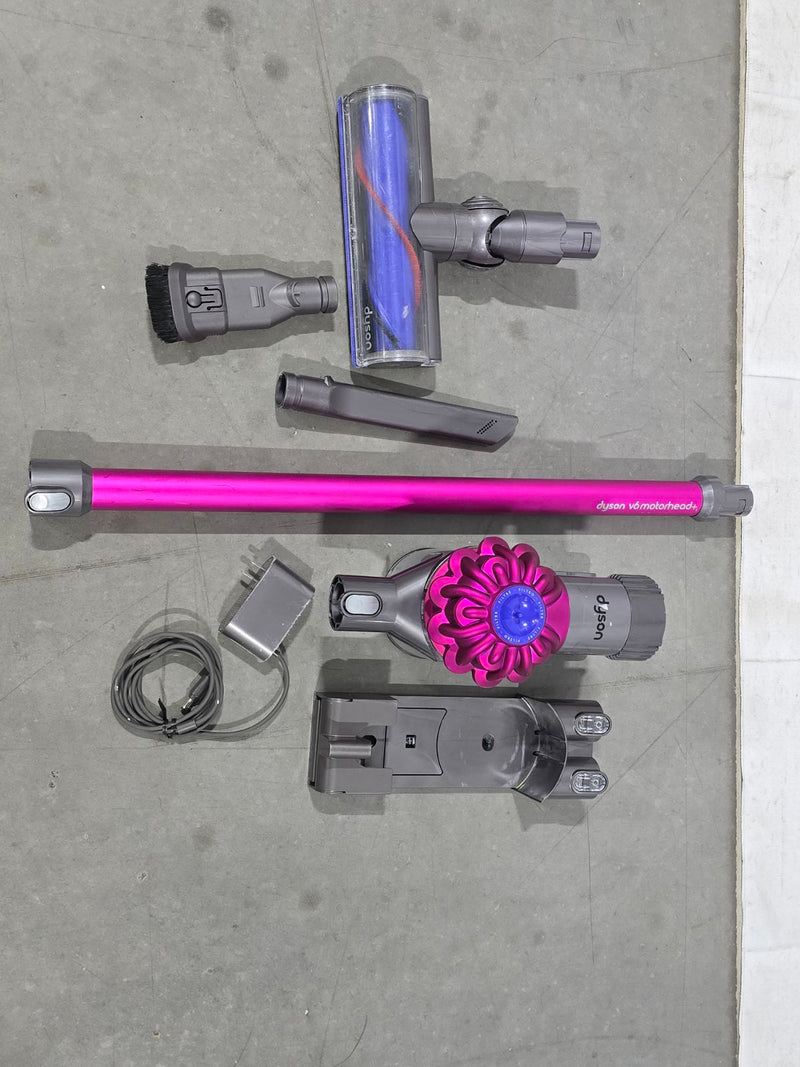 DYSON V6 MOTORHEAD+ HANDHELD CORDLESS VACUUM CLEANER - PURPLE - Scratch & Dent