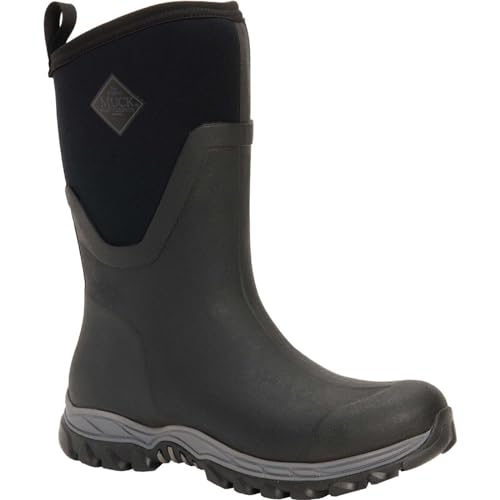 MUCK ARCTIC SPORT II WATERPROOF WOMEN WELLINGTON BOOTS - BLACK - SIZE 9 Like New