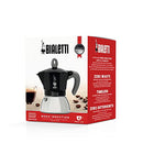 BIALETTI MOKA INDUCTION POT SUITABLE FOR ALL TYPES OF HOBS 4 CUPS ESPRESSO BLACK - Like New