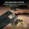 RAZER BLACKWIDOW V4 PRO 75% WIRELESS OLED TRUE 4K HZ WIRELESS BLK RZ03-05130200 - Like New