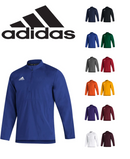 GM1852 Adidas Men's Sideline 21 Woven 1/4 Zip Long Sleeve New