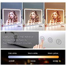 Hollywood Vanity Mirror with Lights,10X Magnification LED Lighted Mirror - Brand New