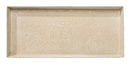 HF by LT Raj Pattern Enamel Boot Tray, 30x13 inches, B074C6X4DC - Antique Cream - Brand New