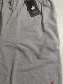 PACIFIC POLO CLUB MENS POLO SHORTS NWT LOUNGE PAJAMA OUTDOORS - SIZE XL - GRAY - Like New