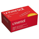 UNIVERSAL JUMBO SMOOTH PAPER CLIPS 1000 PER BOX 10 BOXES - Scratch & Dent