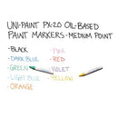 UNIBALL UNI-PAINT PX-20 OIL-BASED MEDIUM POINT 1-COUNT 63604-1C -GREEN - Brand New