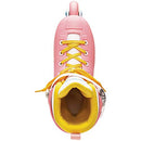 B082B66CBC Impala Rollerskates Lightspeed Inline Skate Pink/Yellow 7 M - Like New