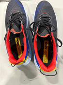 HOKA ONE ONE RINCON 3 - SIZE: WOMEN 9.5 - BLACK DAZZLING BLUE - Like New