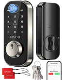 OKIBB SMART LOCK WITH WI-FI KEYLESS ENTRY DOOR LOCK APP - Scratch & Dent