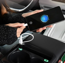 GENERIC MULTIFUNCTIONAL 6-IN-1 CAR ARMREST CONSOLE BOX - CUP HOLDER -BLACK - Like New