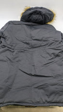 GRACE KARIN Women's Winter Warm Drawstring Hooded Coat Parkas Jacket - Black L - Brand New