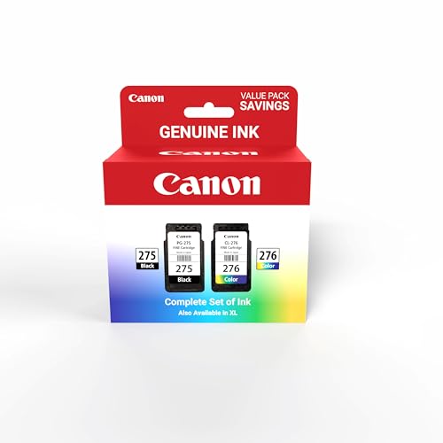 PG-275XL/CL-276XL GENUINE INK VALUE PACK CANON TS3520/3522/4722/3720/3722 - Brand New