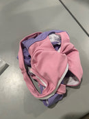 LIVE LIFE ON THE BEACH CUPSHE WONDER SLIM PURPLE PINK SWIMSUIT - XS PURPLE/PINK - Like New