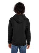 GENERIC NORTH POLE AND MORE, UNISEX FLEECE PULLOVER HOODIE,SIZE: MEN 2XL - BLACK - Like New