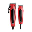 ANDIS ULTRA CLIPPER AND TRIMMER COMBO KIT - 15CT - BLACK/RED - Like New