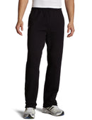 RUSSELL ATHLETIC MEN'S DRI POWER FLEECE OPEN BOTTOM SWEATPANTS Men's XL Black - Like New