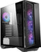 MSI MPG GUNGNIR 111R MID TOWER GAMING PC CASE USB 3.2 GEN2X2 TYPE-C - BLACK - Like New