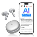 VIAIM RECDOT AI VOICE RECORDER EARBUDS, MEETINGS & CALLS, XFVI-A92 - SILVER - Like New
