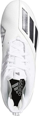 FY8360 Adidas Adizero Scorch Football Cleats White/Black Size 9 Like New