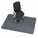 GARVEE 48"X60" OFFICE CHAIR MAT FOR HARDWOOD FLOORS: ANTI-SLIP - BLACK - Like New