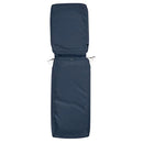 CLASSIC ACCESSORIES MONTLAKE CHAISE LOUNGE CUSHION 80 X 26 X 3 HEATHER INDIGO - Brand New
