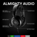 SteelSeries Arctis Nova 1 Multi-System Gaming Headset 61606 - Black - Like New