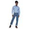 005054891 LEVI'S MEN'S 505 REGULAR STANDARD FIT JEANS, MEDIUM STONEWASH, 33X34 - Brand New