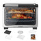 COSORI 11-IN-1 CERAMIC AIR FRYER TOASTER OVEN COMBO 26QT STAINLESS STEEL - Like New