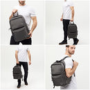 TALMONT TRAVEL BACKPACK WATER RESISTANT BOOKBAG - GRAY - Like New