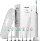 AquaSonic VIBE series Ultra Whitening Electric Toothbrush AS-TBSH-WH - WHITE - Like New