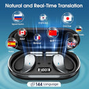 VEGAMILE AI TRANSLATION EARBUDS REAL TIME 6-in-1 Voice Translator AE01 - Black - Like New