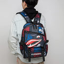 Hymfgdg Shark Backpacks Teen Laptop Adjustable Strap (16Inches) New B0C4F8GK2P - Brand New