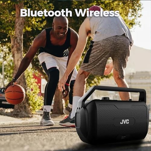 JVC ROVER PORTABLE INDOOR/OUTDOOR BLUETOOTH SPEAKER 30 WATTS - BLACK - Like New