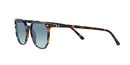 RAY-BAN RB2197 ELLIOT SQUARE SUNGLASSES - YELLOW/BLUE/HAVANA  - SIZE 52 - Like New