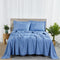 BIBB HOME 2000 COUNT 6-PIECE RAYON FROM BAMBOO SHEET SET - TWIN XL - OCEAN BLUE - Brand New