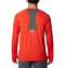 COLUMBIA MEN'S TERMINAL TACKLE VENT LONG SLEEVE BRIGHT-POPPY/CITY-GRAY-M - Brand New