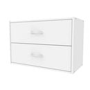 ClosetMaid 1566 Stackable 2 Drawer Horizontal Organizer - White - Brand New