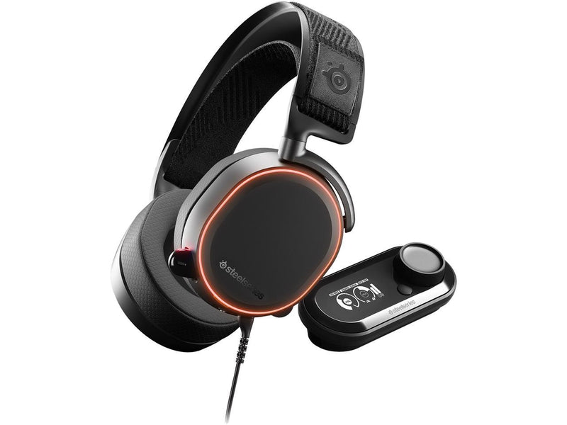 Arctis Pro + GameDAC Gaming Headset - Certified Hi-Res Audio System -