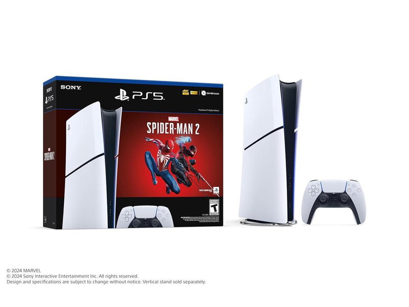 PlayStation 5 Slim Digital Console – Marvel’s Spider-Man 2 Bundle
