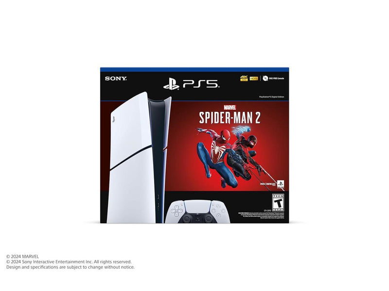 PlayStation 5 Slim Digital Console – Marvel’s Spider-Man 2 Bundle