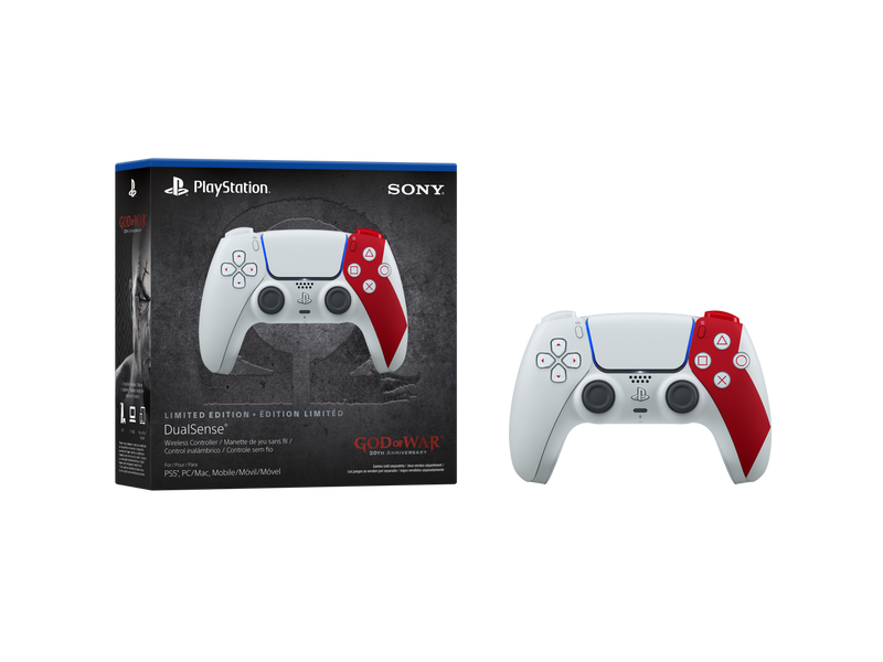 DualSense® Wireless Controller – God of War™ 20th Anniversary Limited Edition