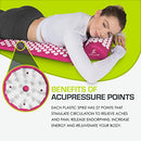 ProsourceFit Acupressure Mat and Pillow Set for Back/Neck Pain Relief - Brand New
