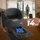 KITPLUS Litter Box Cat Litter Box APP Control Environment Odor-Free - Black - Like New
