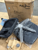 FELIXKING OFFICE CHAIR ERGONOMIC DESK CHAIR ADJUSTABLE HEIGHT AND LUMBAR - BLACK - Like New
