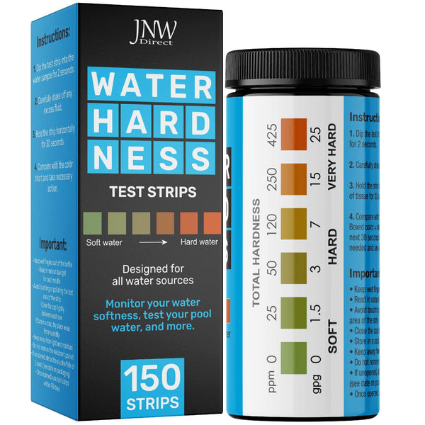 Water Hardness Test Kit - Quick and Accurate Water Hardness Test Strips - Brand New